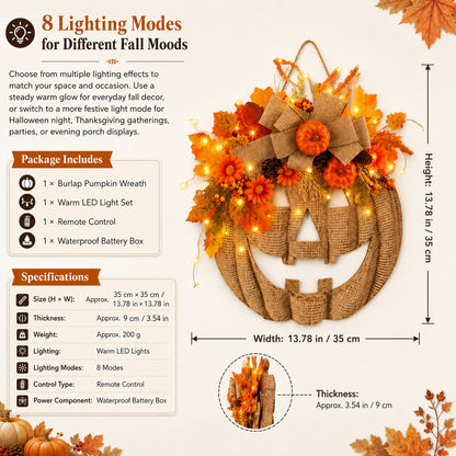Light Up Your Front Door with Cozy Halloween Charm 🎃✨