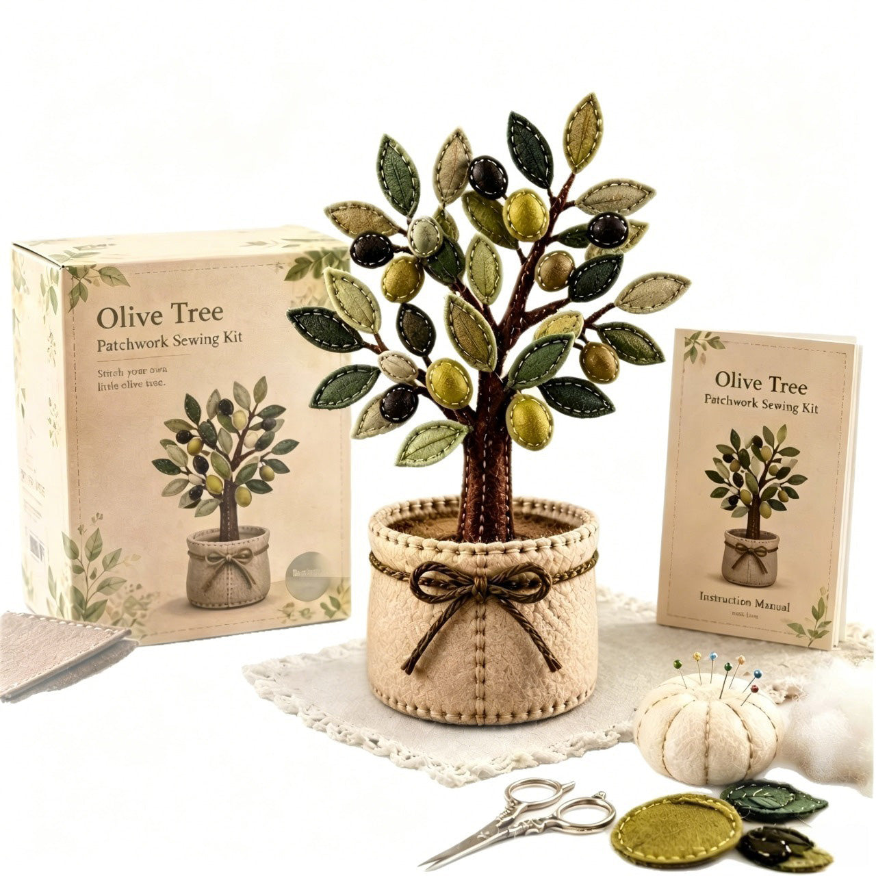 Botanical Patchwork Felt DIY Kit Series
