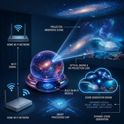 🔮Alvienr® 🎗️𝐍𝐄𝐗𝐓-𝐆𝐄𝐍 𝐒𝐌𝐀𝐑𝐓 𝐏𝐑𝐎𝐉𝐄𝐂𝐓𝐈𝐎𝐍 𝐇𝐃 𝐒𝐦𝐚𝐫𝐭 𝐃𝐲𝐧𝐚𝐦𝐢𝐜 𝟓𝐃 𝐇𝐨𝐥𝐨𝐠𝐫𝐚𝐩𝐡𝐢𝐜 𝐍𝐢𝐠𝐡𝐭 𝐋𝐢𝐠𝐡𝐭 𝐏𝐫𝐨𝐣𝐞𝐜𝐭𝐨𝐫
